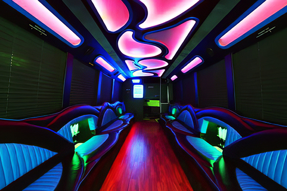 party bus and limousine rental