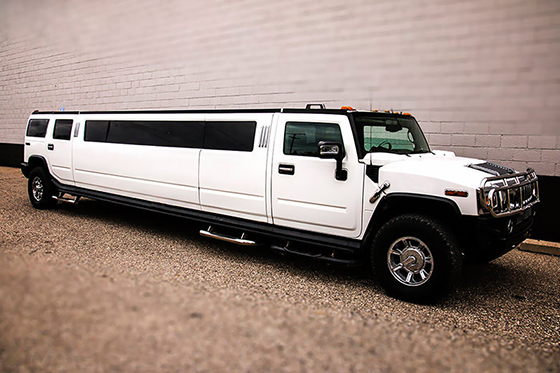 hummer limo exterior